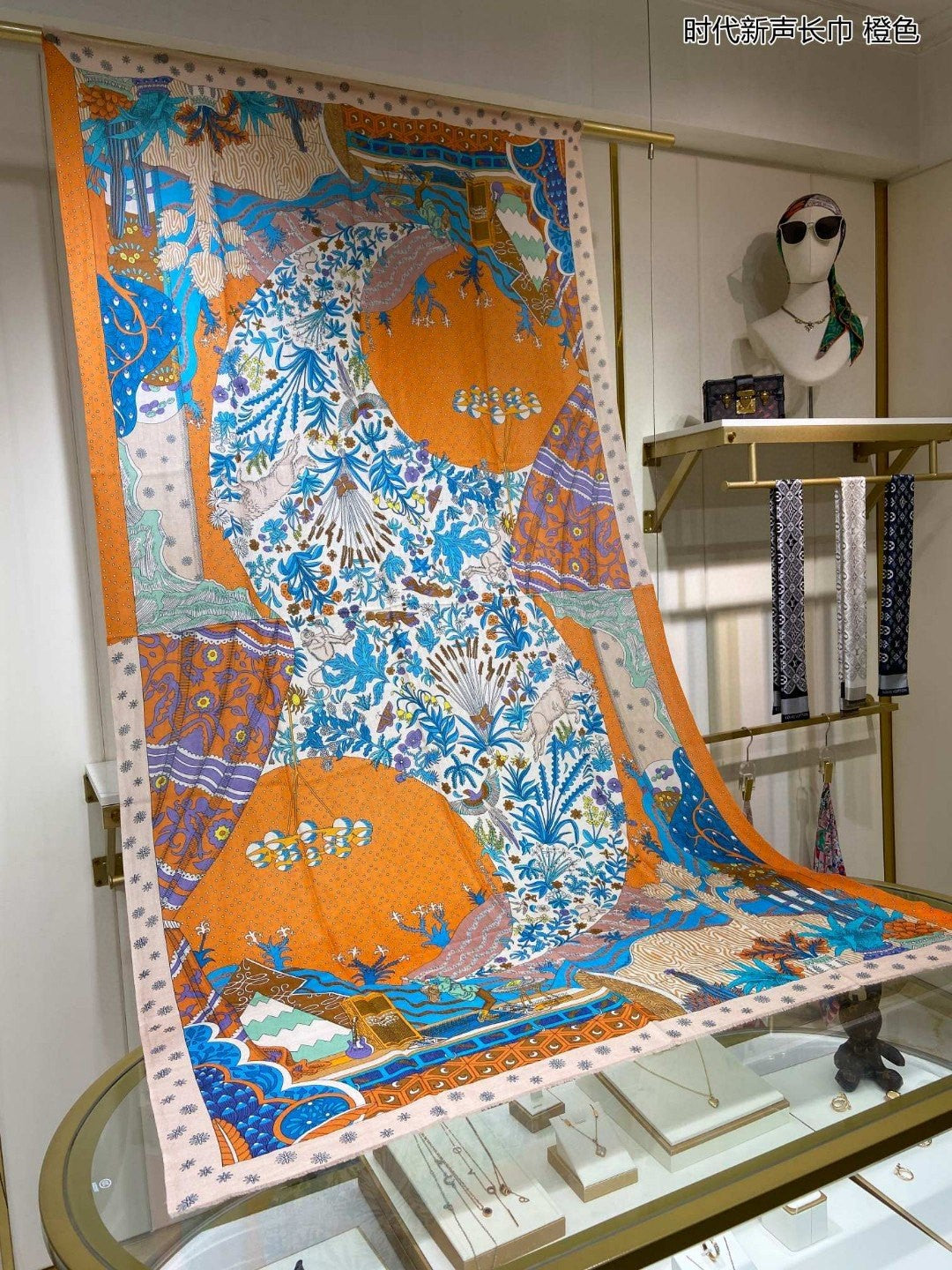 小愛款-時代新聲長圍巾 110*200cm 100%頂極羊絨
