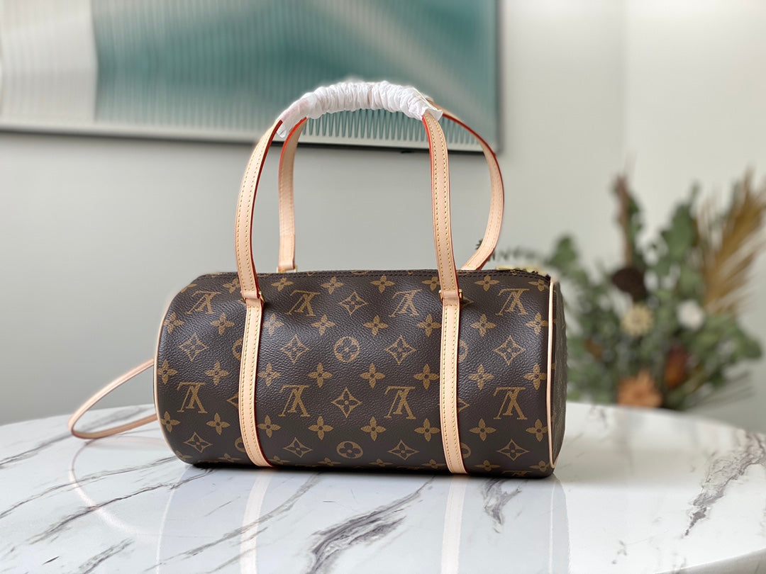 LV M51385 復古VINTAGE圓筒子母包