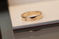 Cartier 經典簽名單鑽戒指-玫瑰金/白金