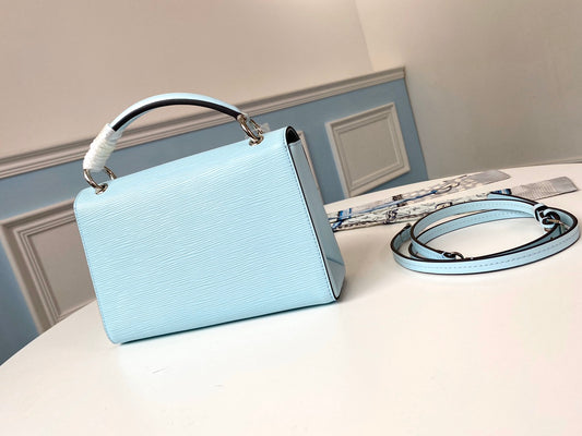 M55981 路L家-Pochette Grenelle 手袋 藍色