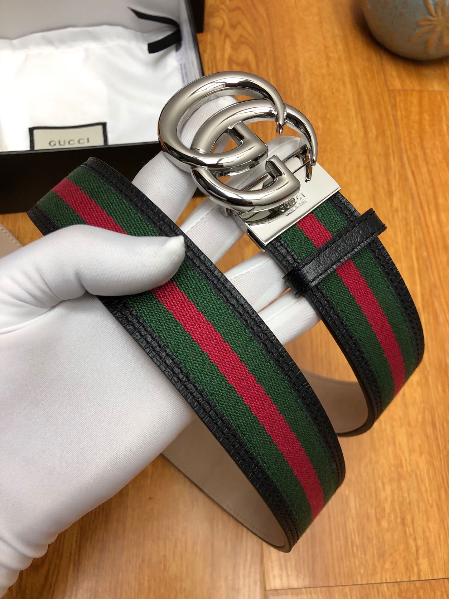 古G家-皮帶-3.8cm-男款
