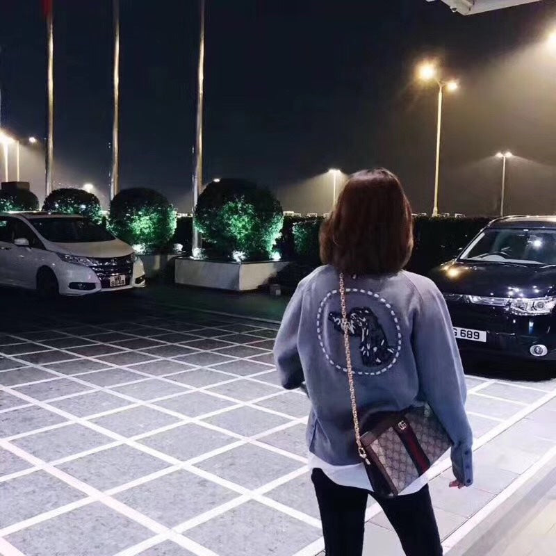古G家-經典鏈條包-上身效果