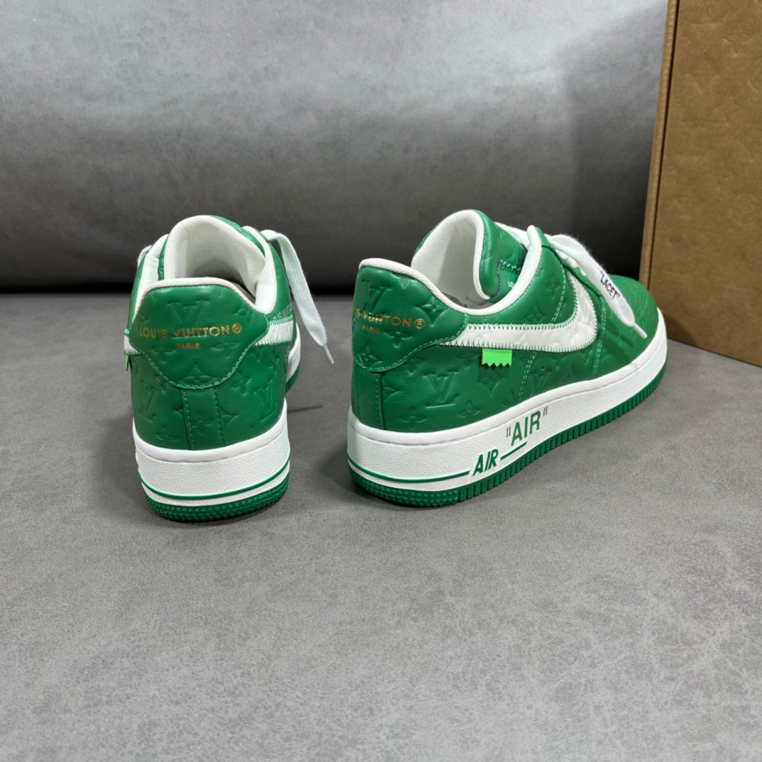 Lou- OFF-WHITE x Nike 三方聯名 板鞋 休閒鞋 綠色