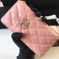 Chanel 拉鍊長夾卡包-扁長夾