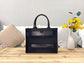 Dior Book Tote-小號36.5cm-黑色網格
