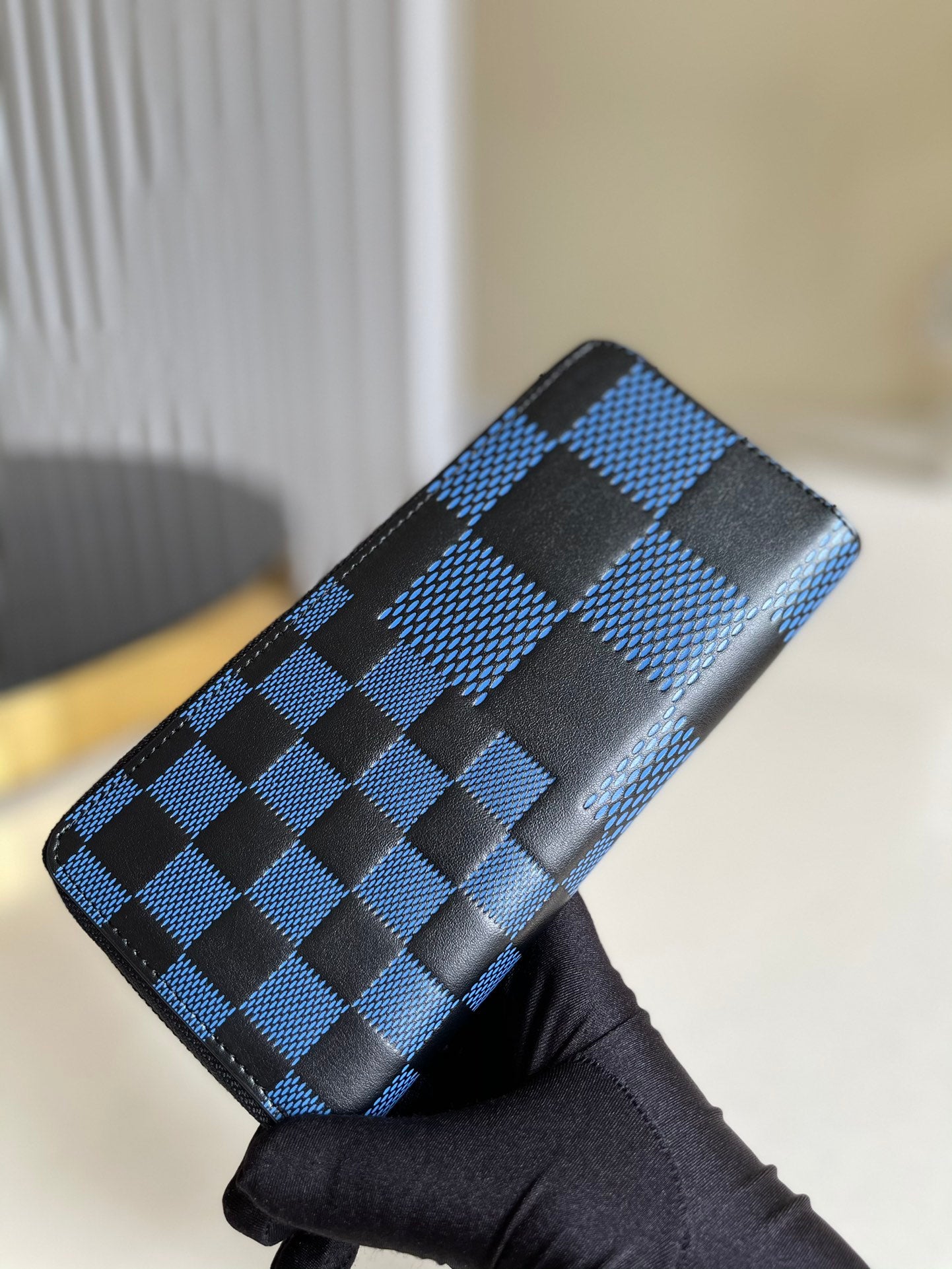 LV M60442 藍格 Zippy Vertical 男款長夾