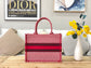 Dior Book Tote-小號36.5cm-刺繡波點