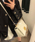Dior Caro 大號28cm-白色小牛皮