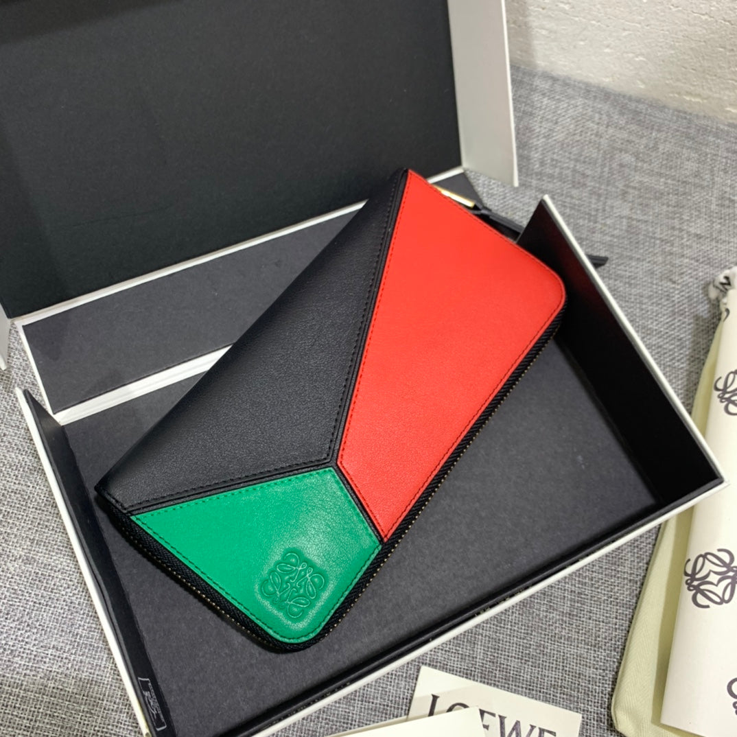 Loewe Puzzle zip around wallet 拉鍊長夾