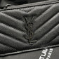 YSL 新品卡包_黑色黑扣