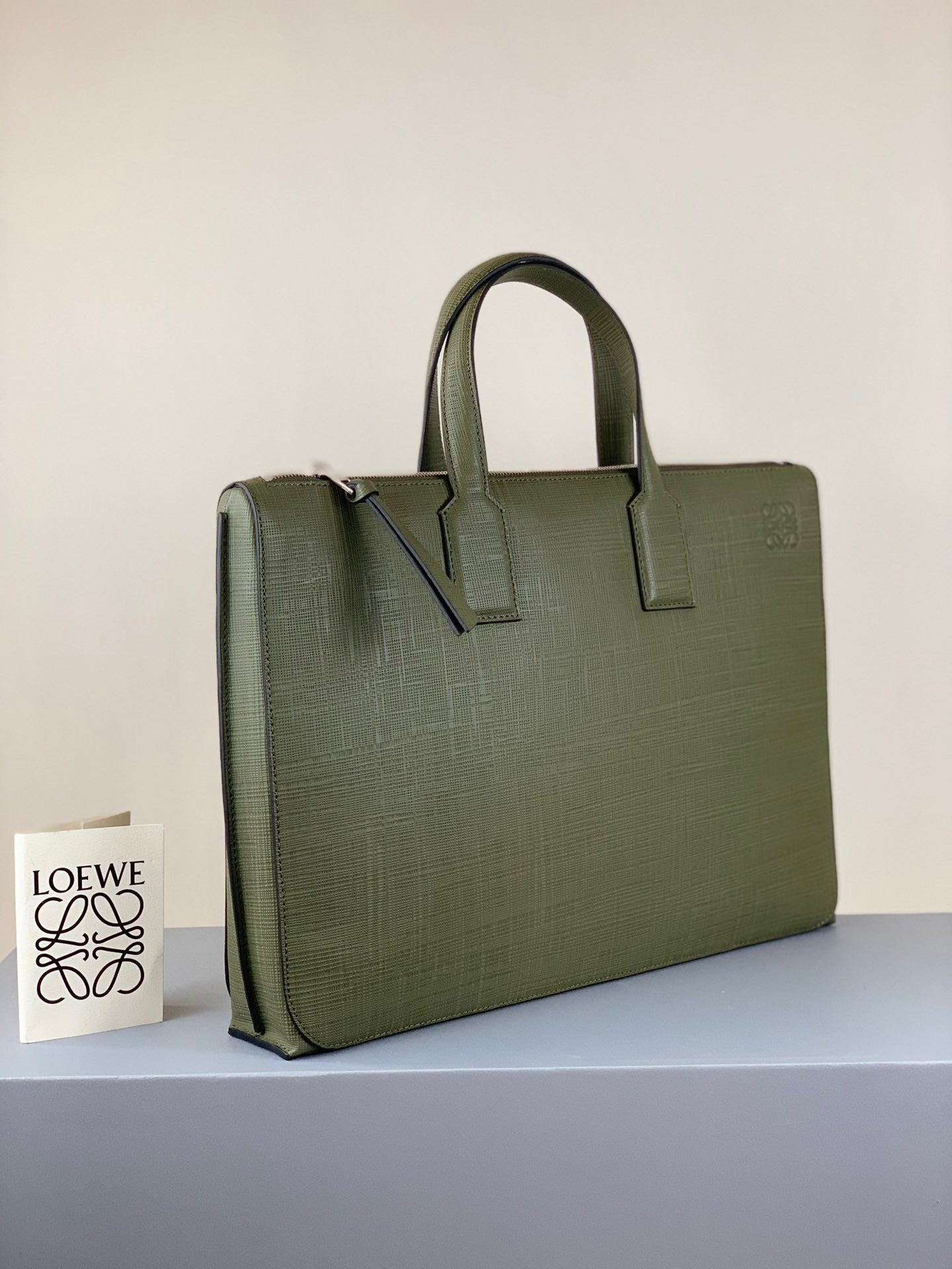 羅L威-Goya Simple Briefcase 男士公文包