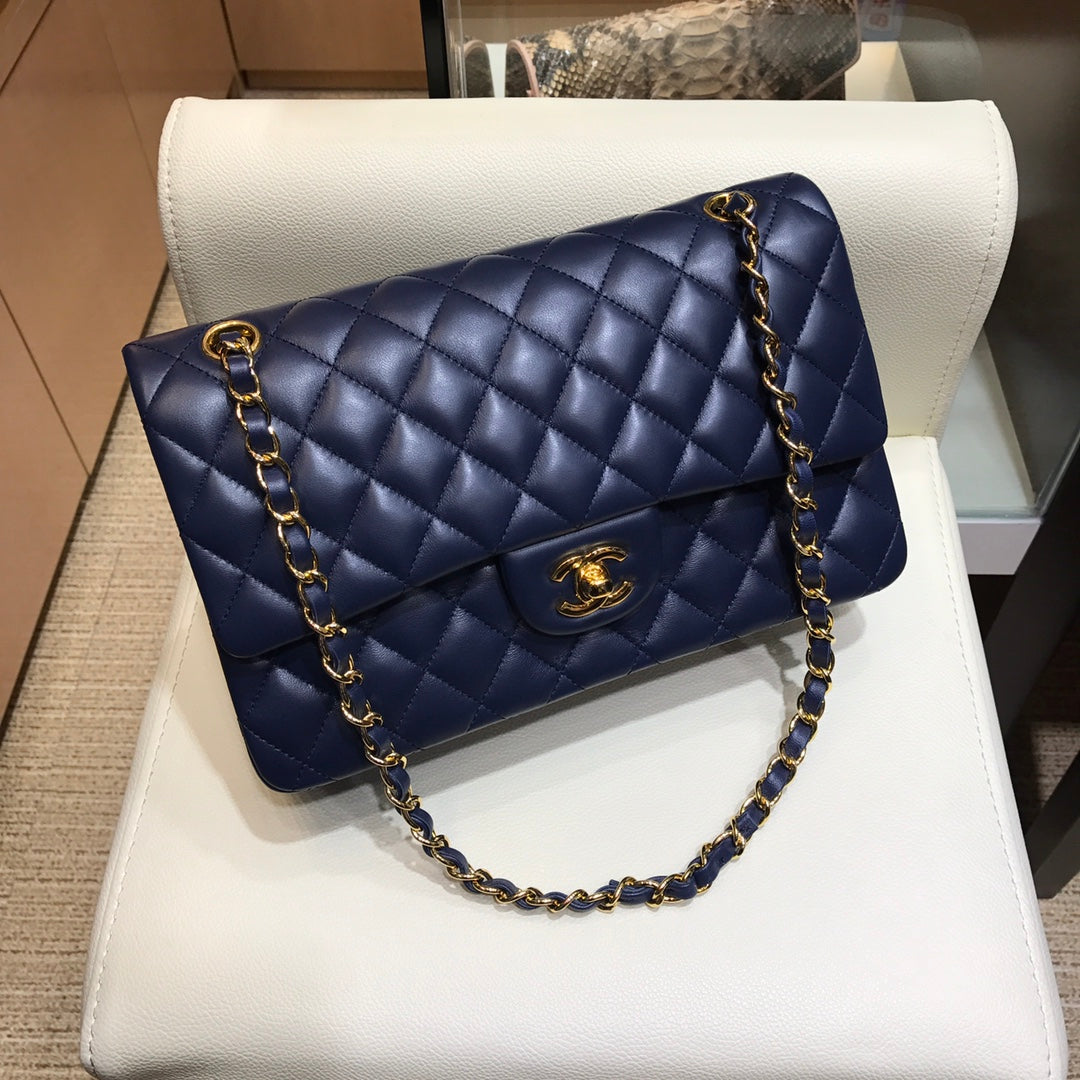 小香家-經典款菱格系列 CF包 金鍊 25cm