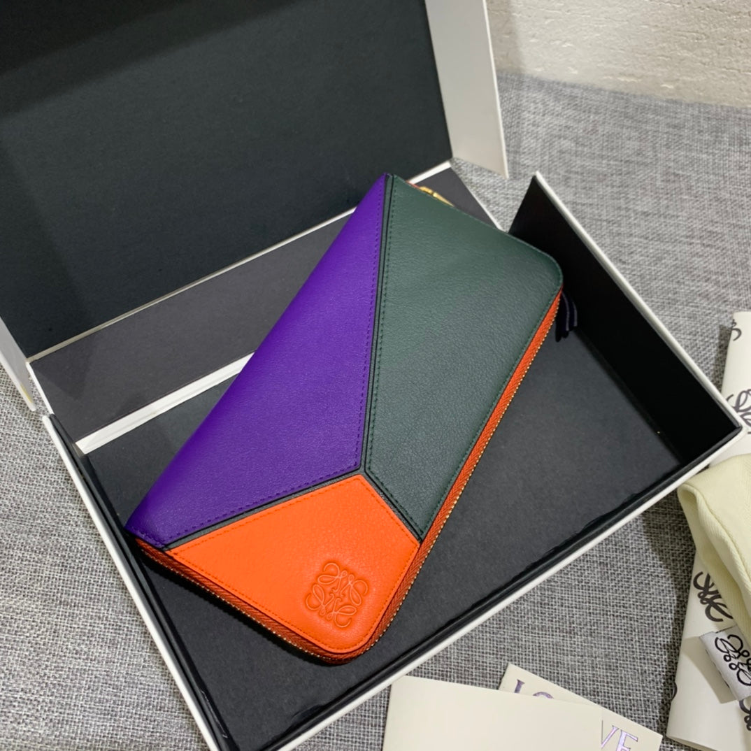 Loewe Puzzle zip around wallet 拉鍊長夾