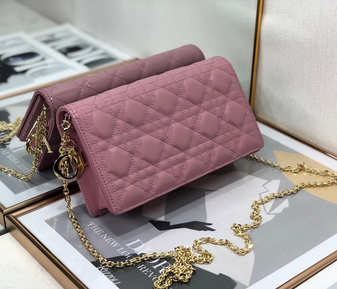 Dior 藤格紋三合一包-22cm
