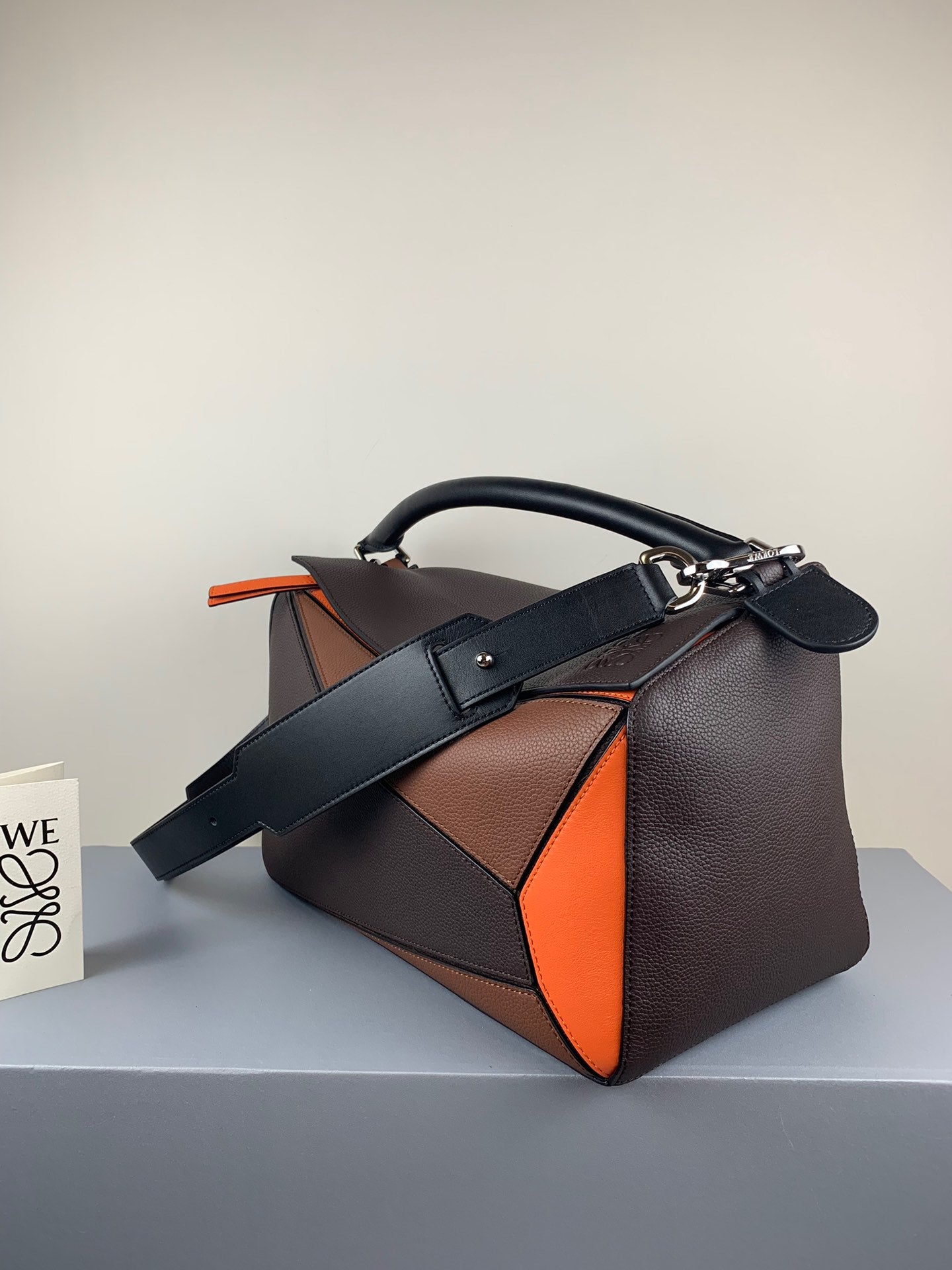 羅L威-Puzzle bag 小牛皮 大號