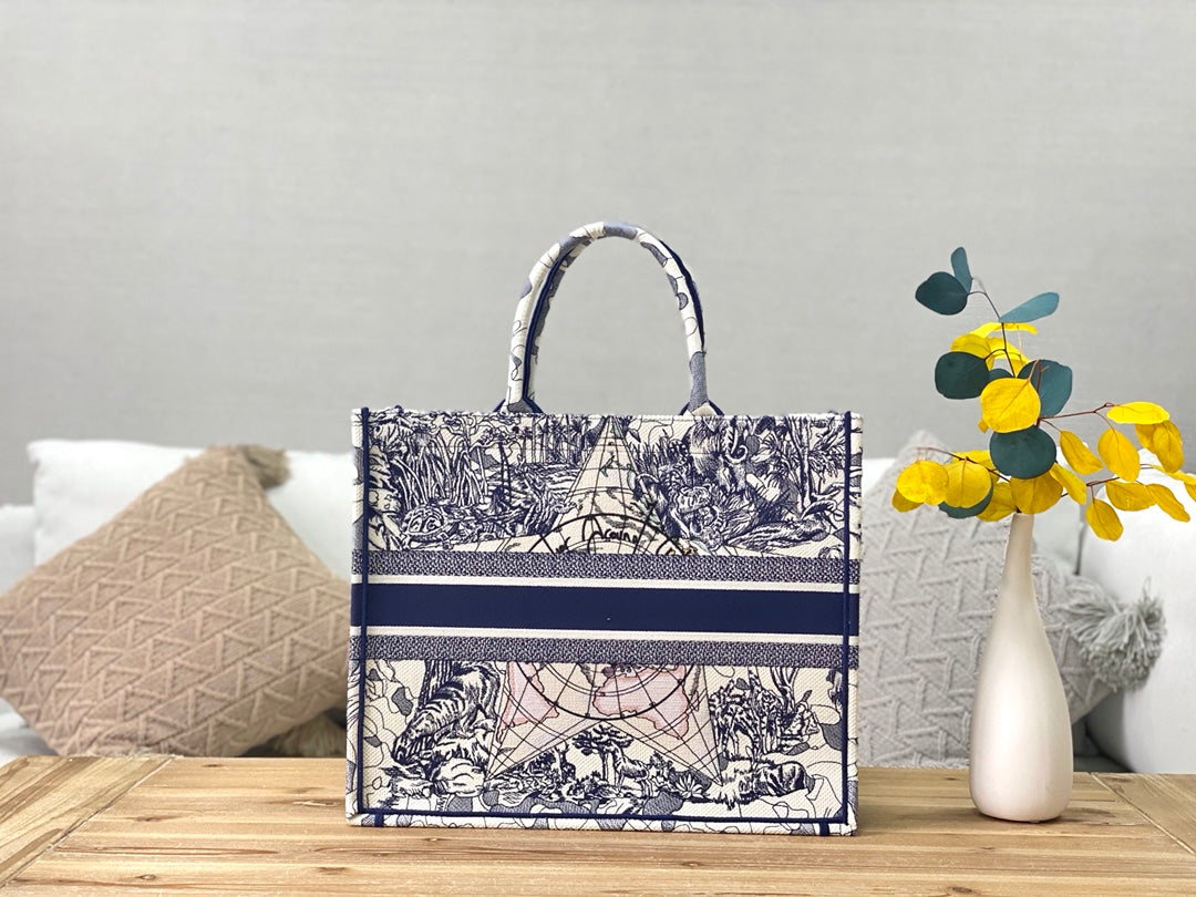 Dior Book Tote-大號41.5cm-五角星