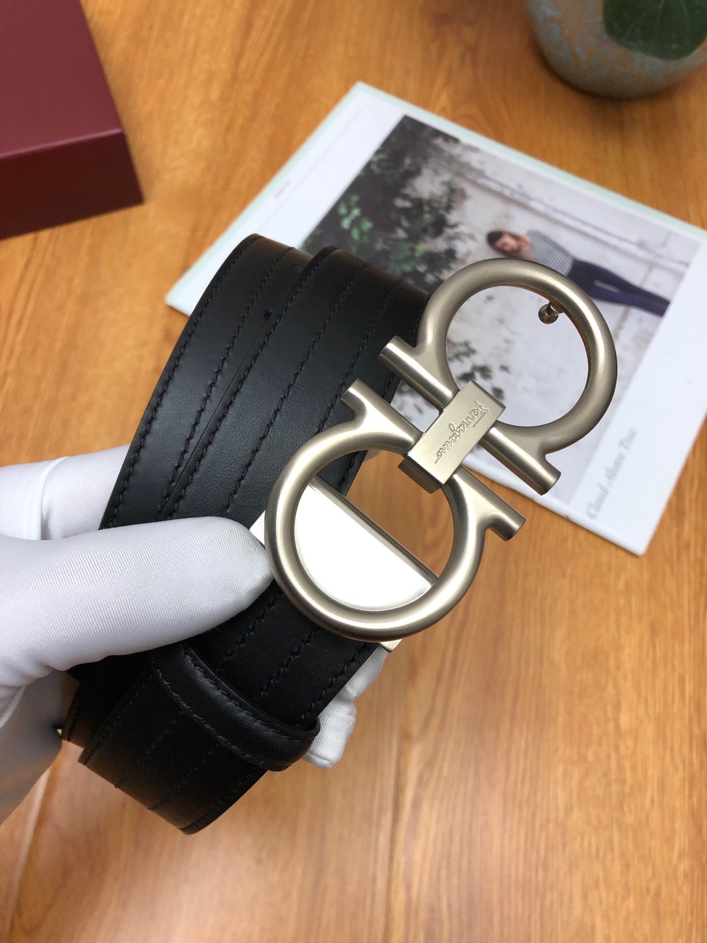 SF菲拉格-皮帶-3.5cm-男款