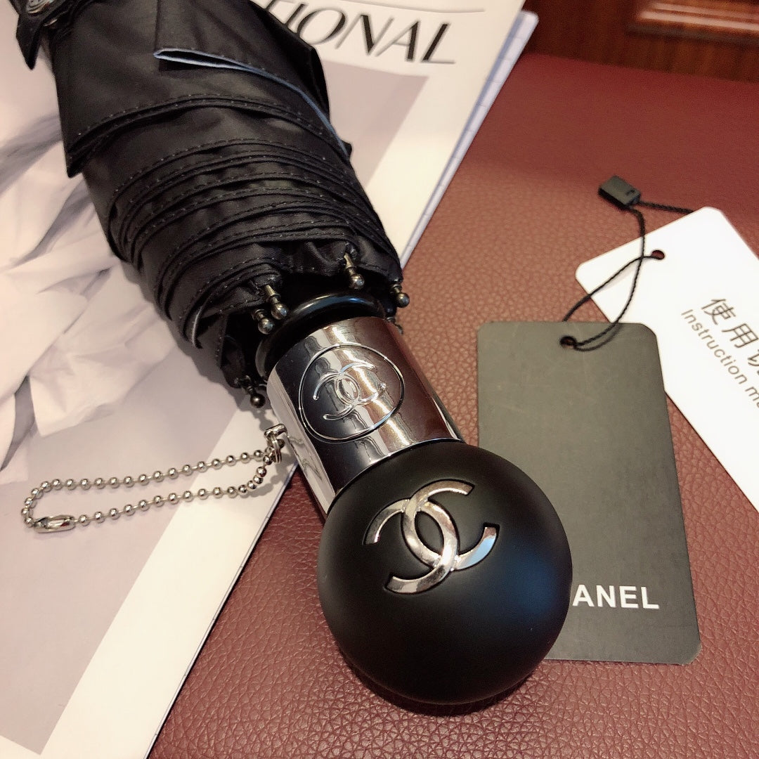 CHANEL-雨傘-黑色
