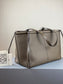 羅L威-Cushion tote 小牛皮 灰色