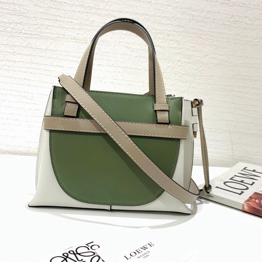 羅L威-Gate Top Handle mini bag 25*18*9cm