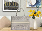 Dior Book Tote-小號36.5cm-灰色老虎