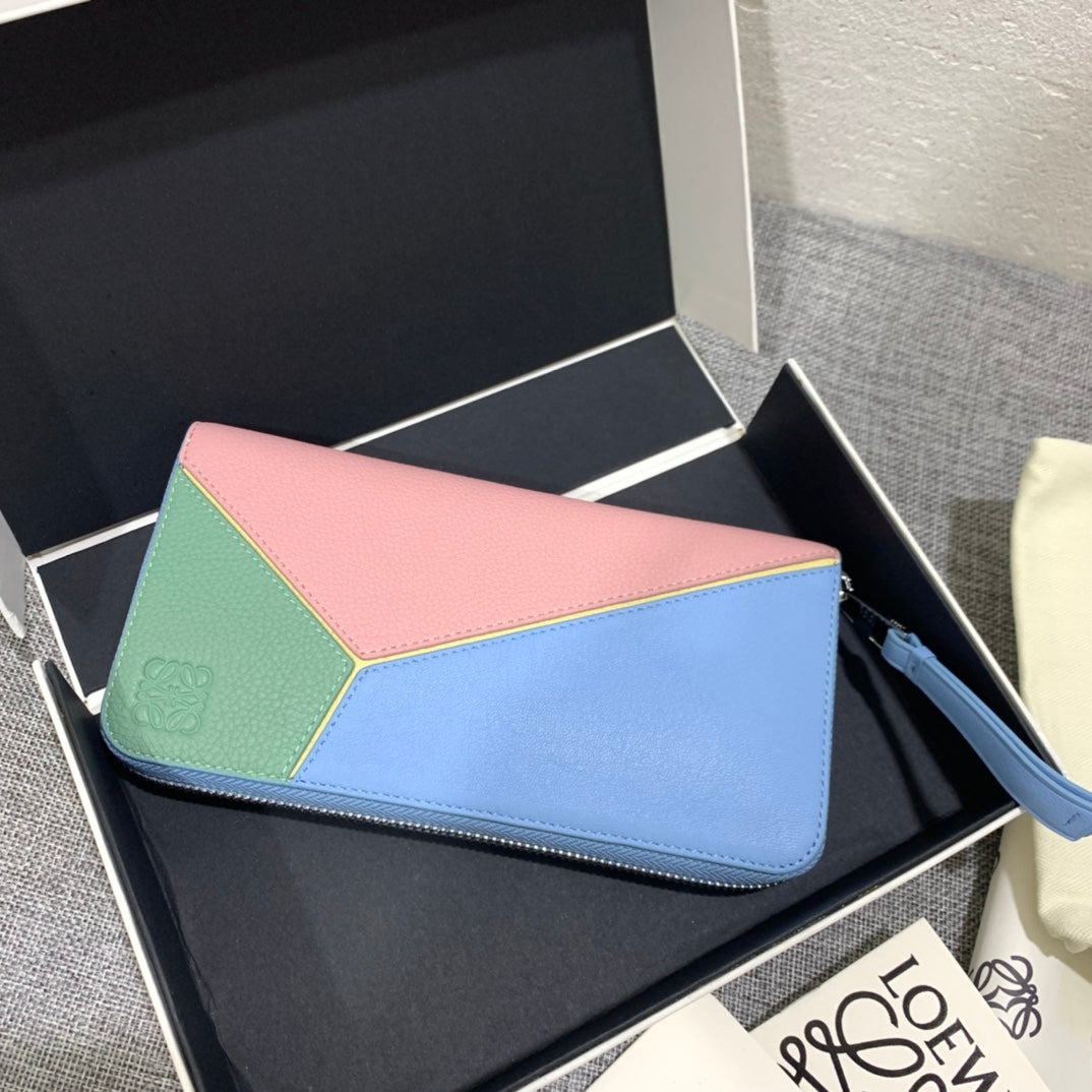 Loewe Puzzle zip around wallet 拉鍊長夾