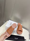 賽C家-22SS 牛皮壓印工藝拖鞋 35-40（41訂製）