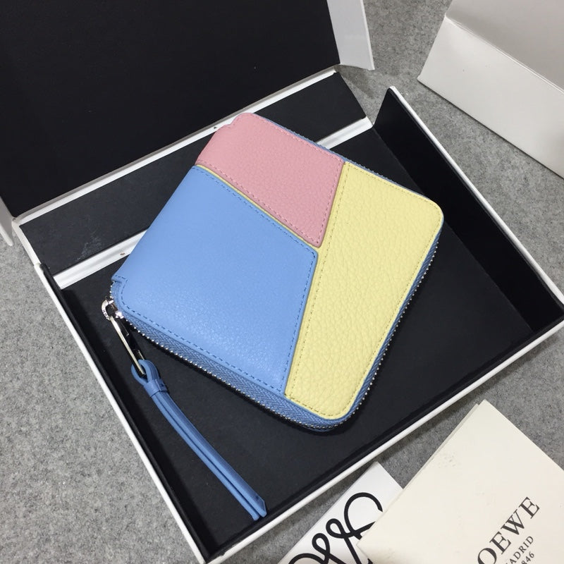 Loewe Puzzle系列 拉鍊短夾