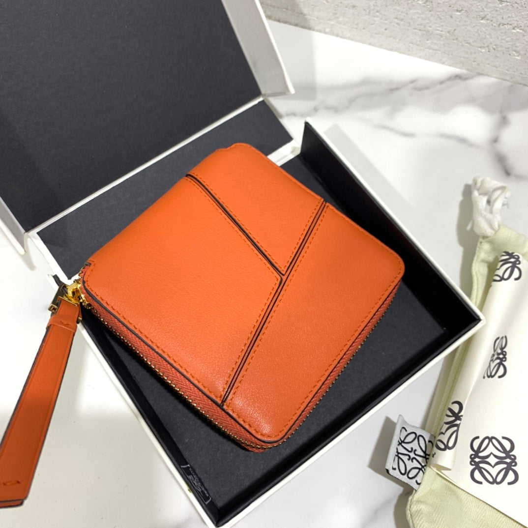 Loewe Puzzle系列 拉鍊短夾