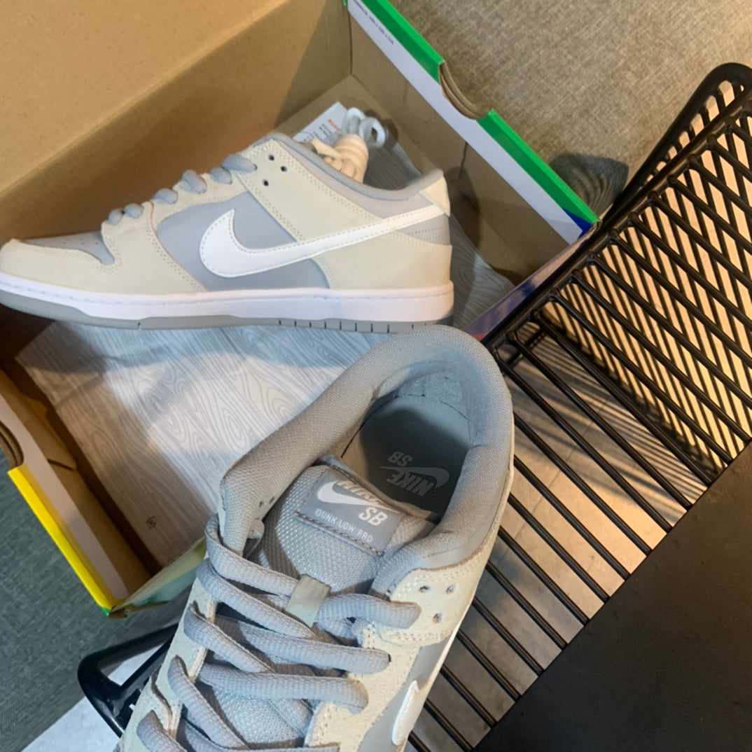 N1K-Dunk Low 板鞋 運動鞋 灰色