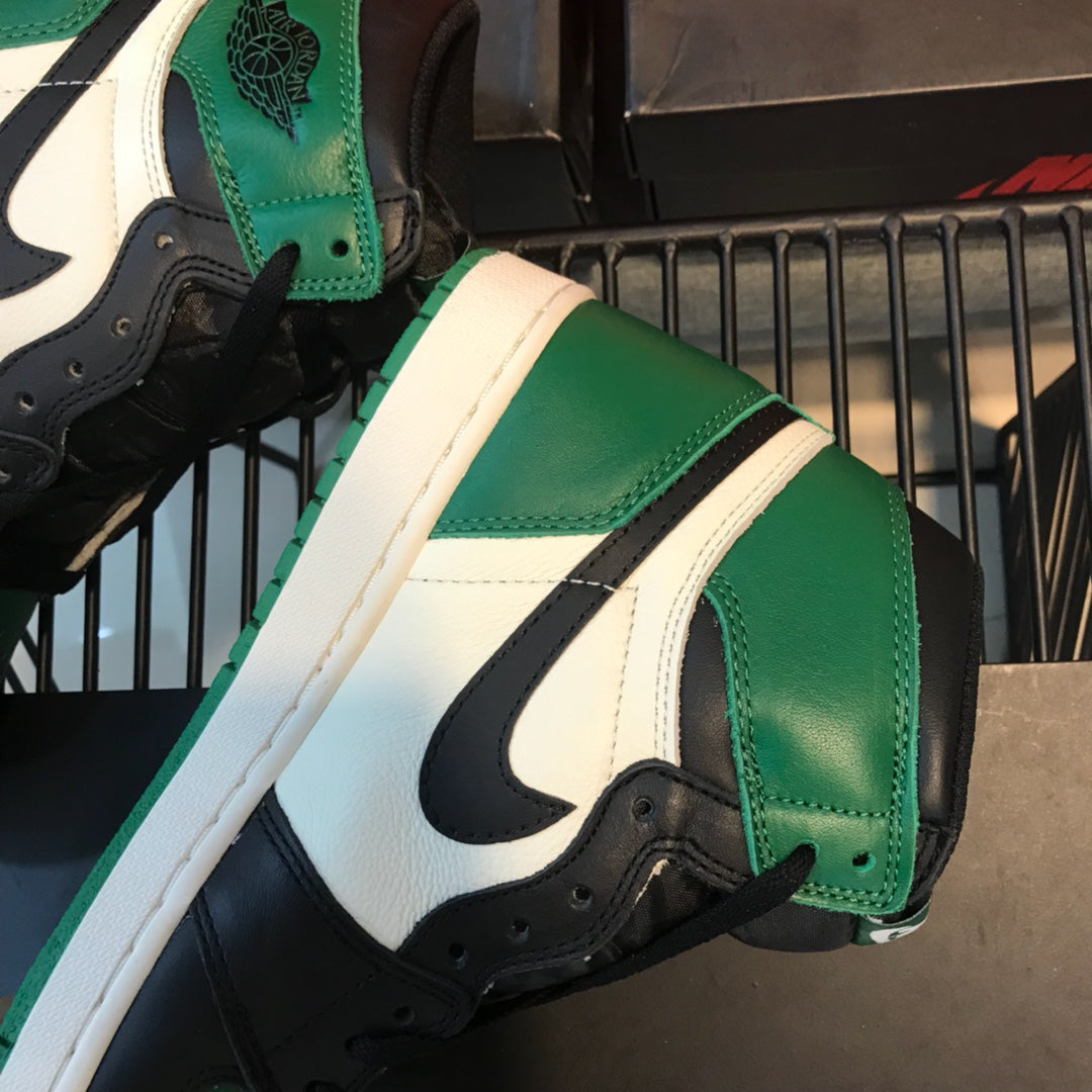 N1K- Air Jordan AJ1 高筒板鞋 黑綠色