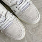 LV鞋-LV Trainer 白水泥皮面 休閒鞋（男女同款）