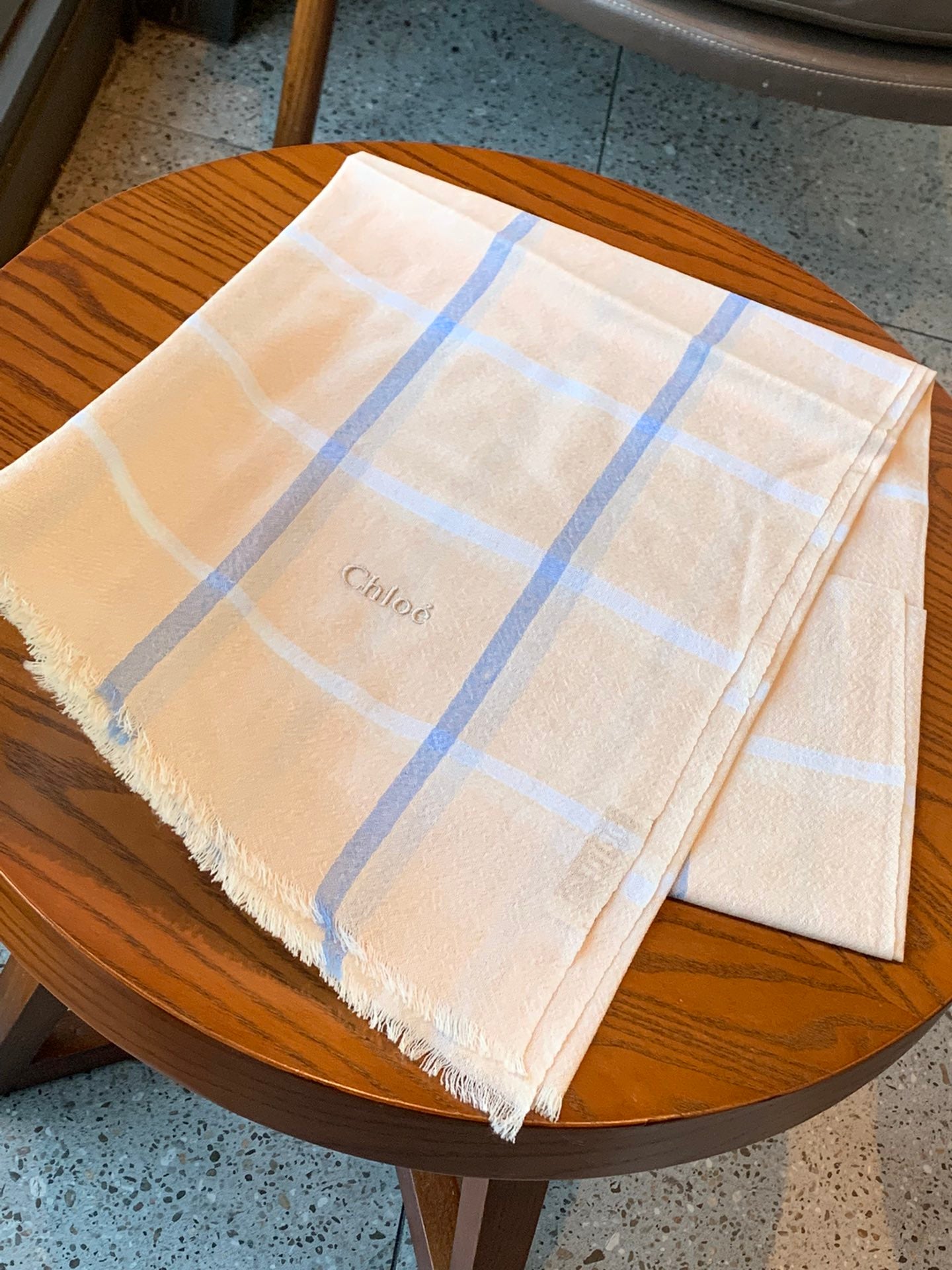 克羅C-色彩系列圍巾 80*200cm 120支羊絨