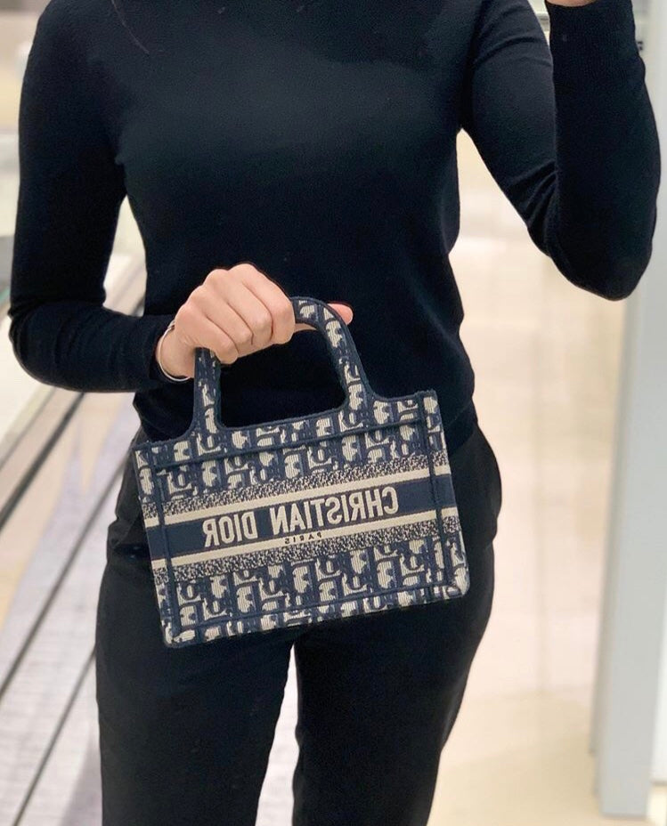 Dior-Book Tote 迷你老花