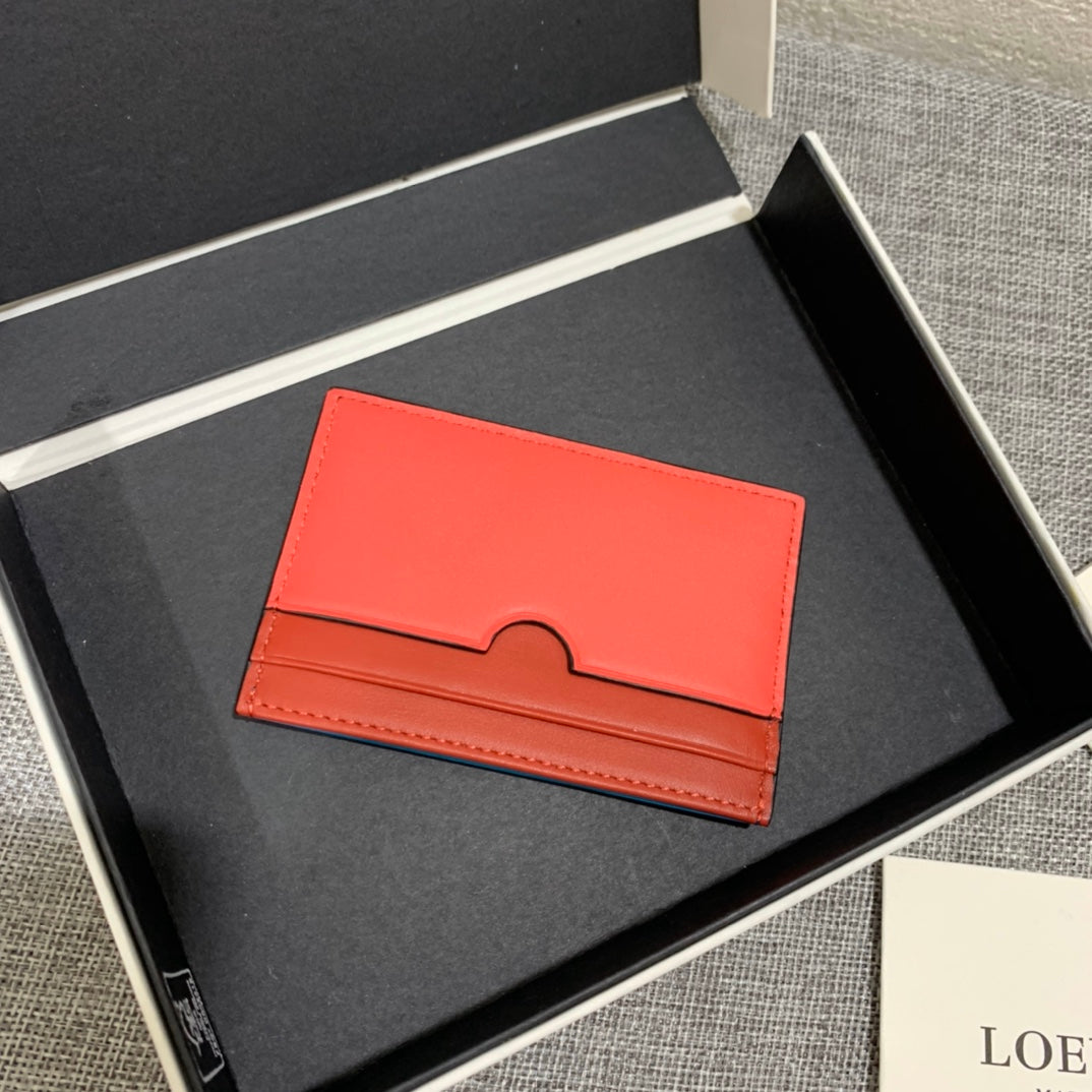 Loewe 雙面拼接卡包