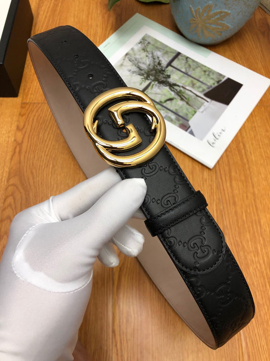古G家-皮帶-3.8cm-男款