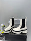 Jil sander-2022秋冬新款 側鬆緊帶厚底靴