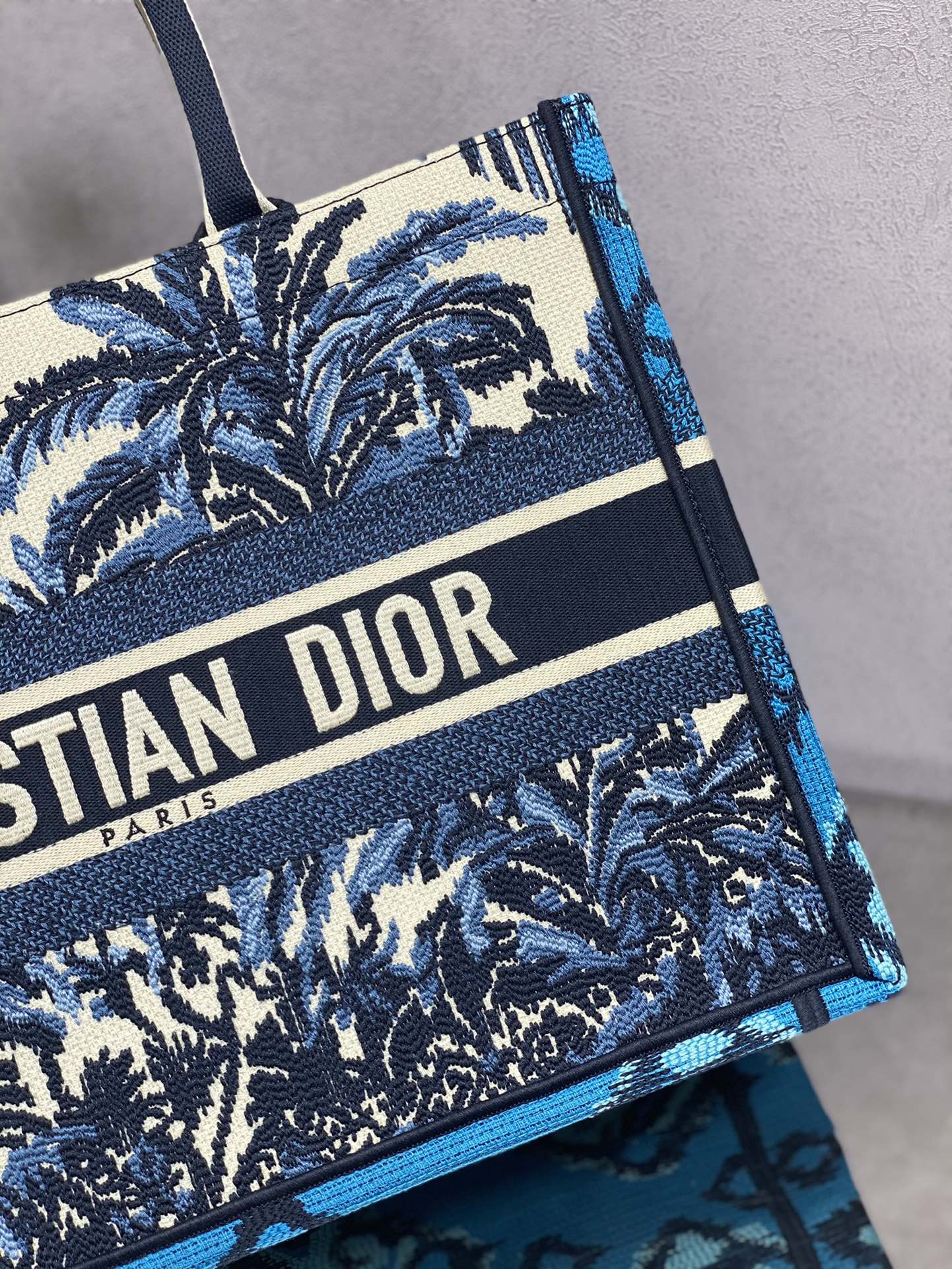 Dior Book Tote-小號36.5cm-夏日椰林