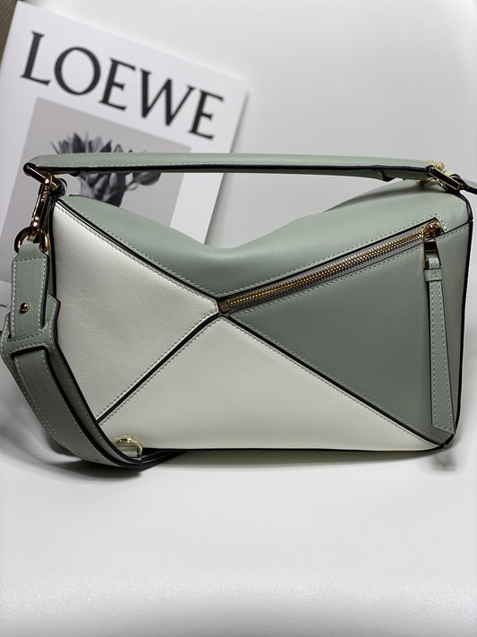 羅L威-Puzzle bag 小牛皮 大號
