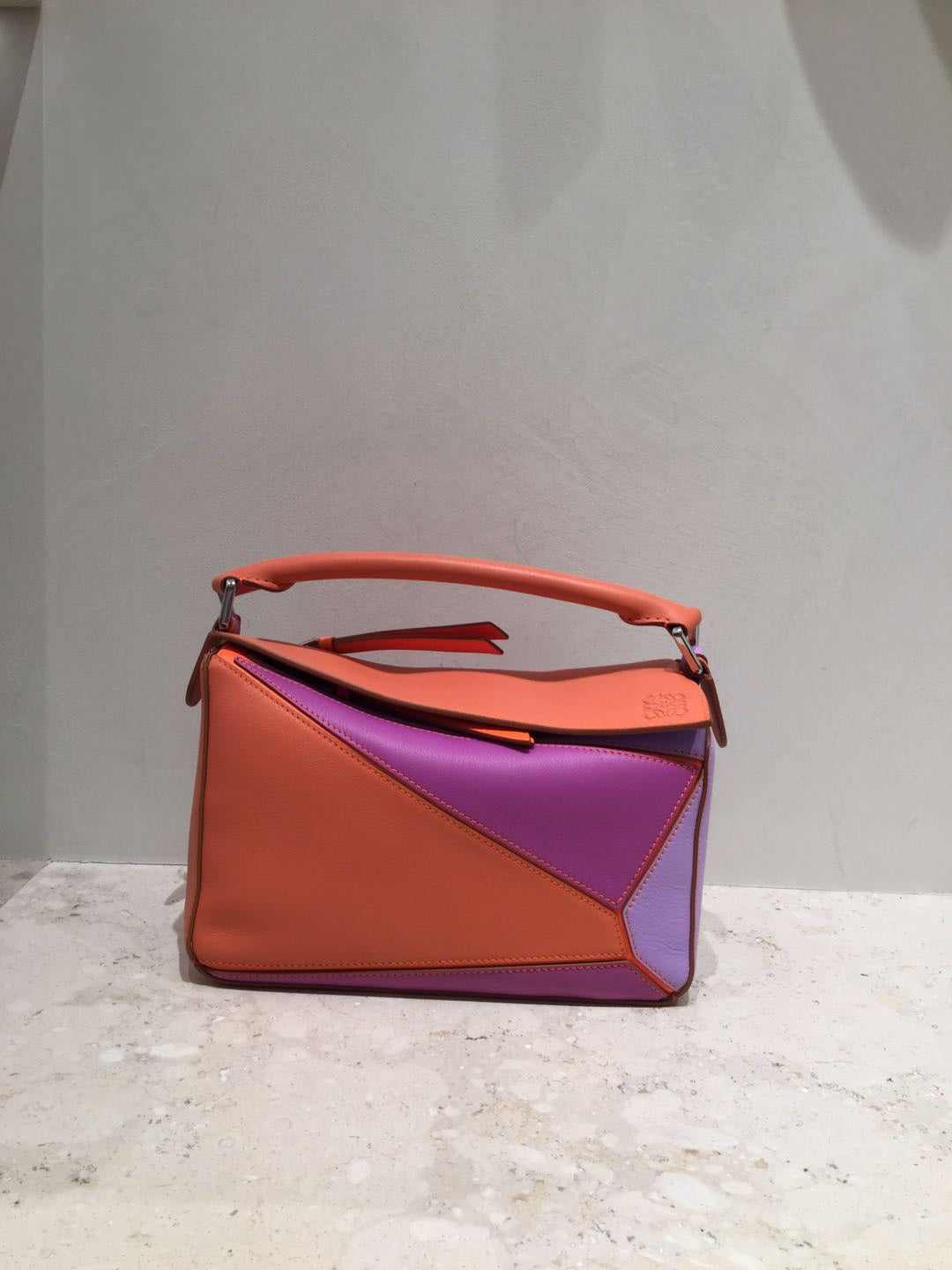 羅L威-Puzzle bag mini 冰淇淋色系列 24cm