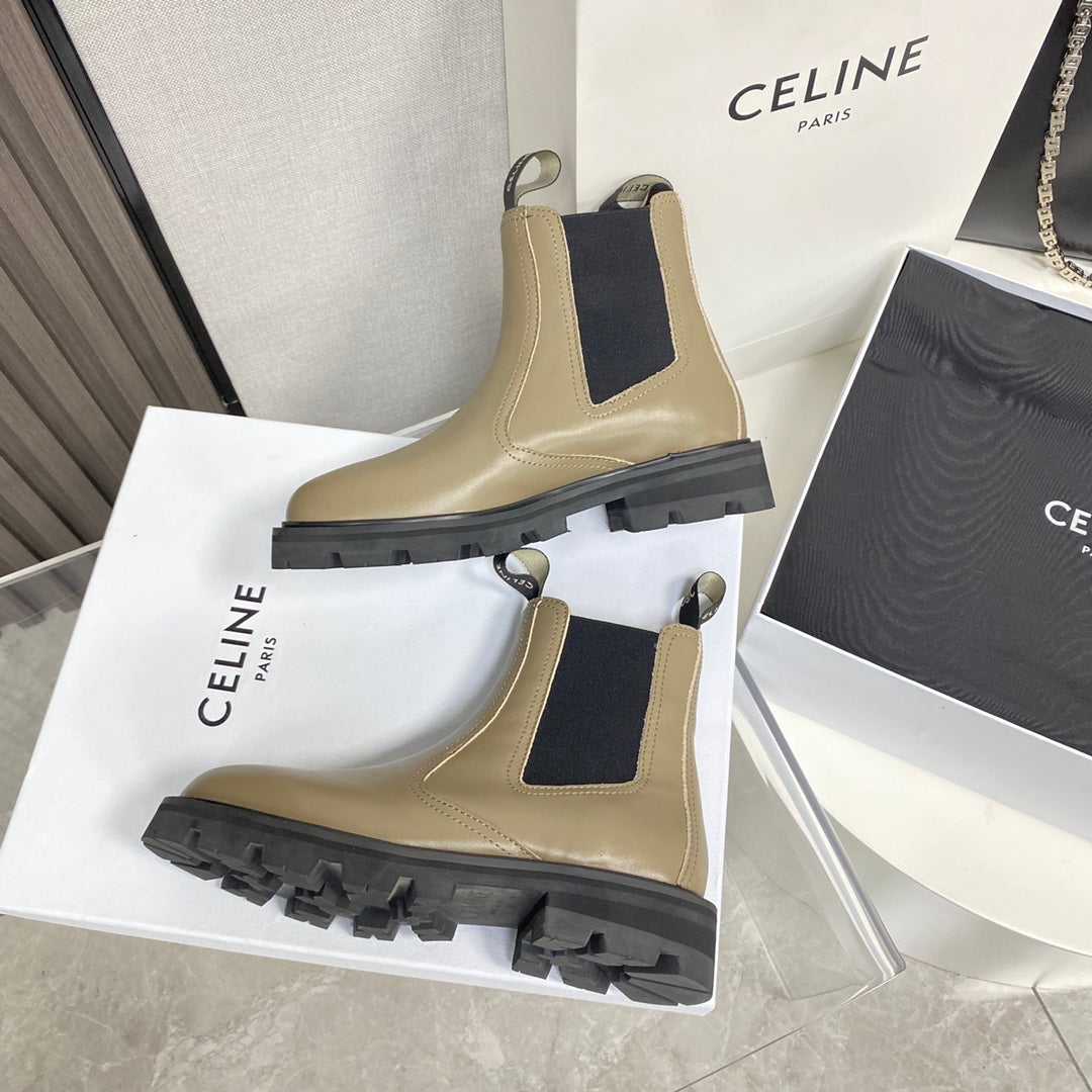 賽C家-復古凱旋門短靴 (尺碼35-39，40訂製）