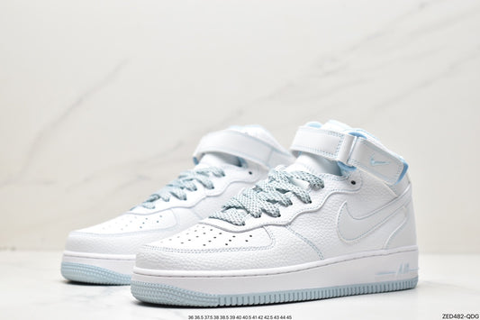 N1KE-Air Force 1 Mid 冰藍空