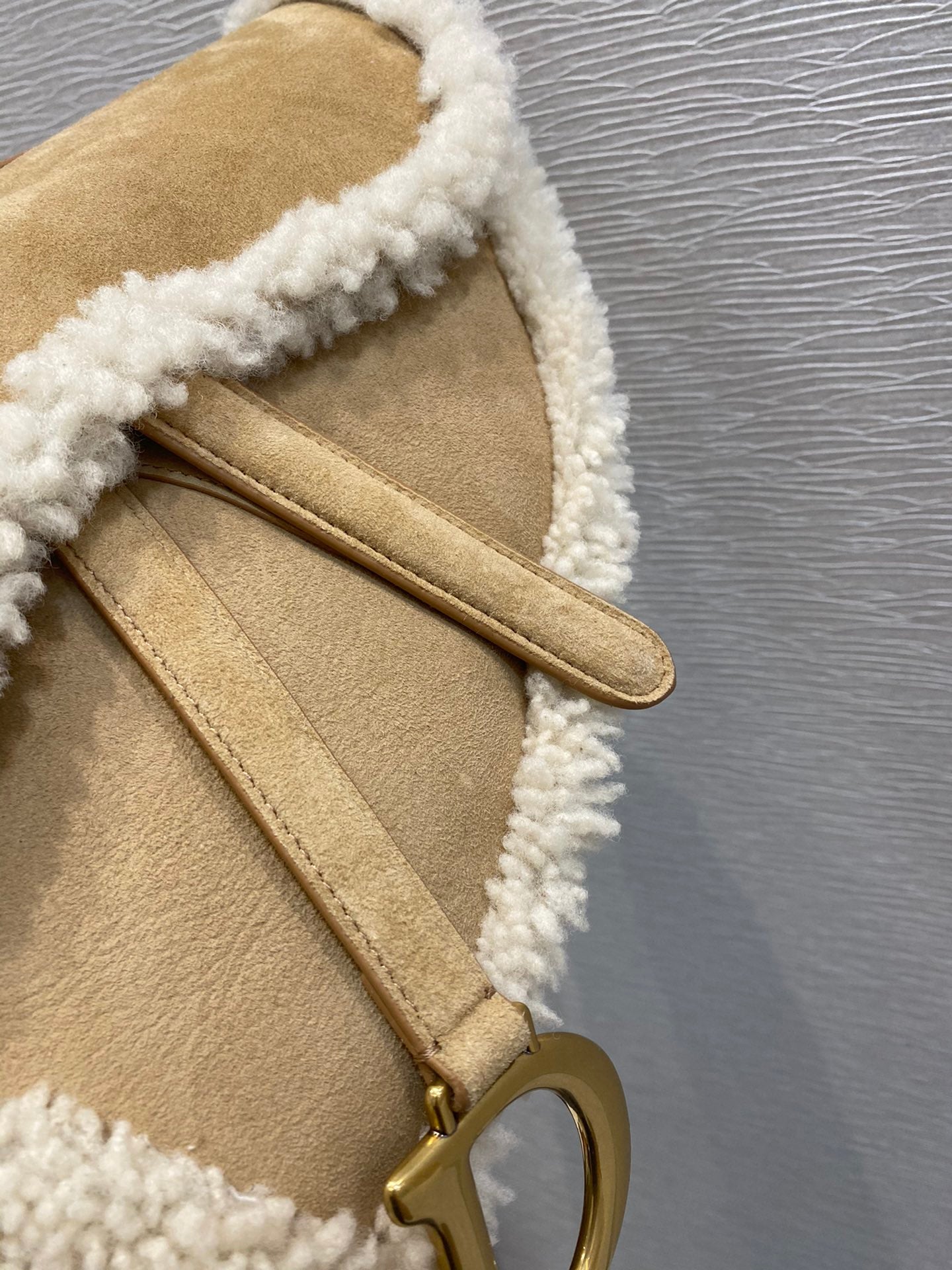 Dior 馬鞍包-25cm-羊毛系列