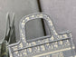 Dior Book Tote-Mini 23cm-灰色老花