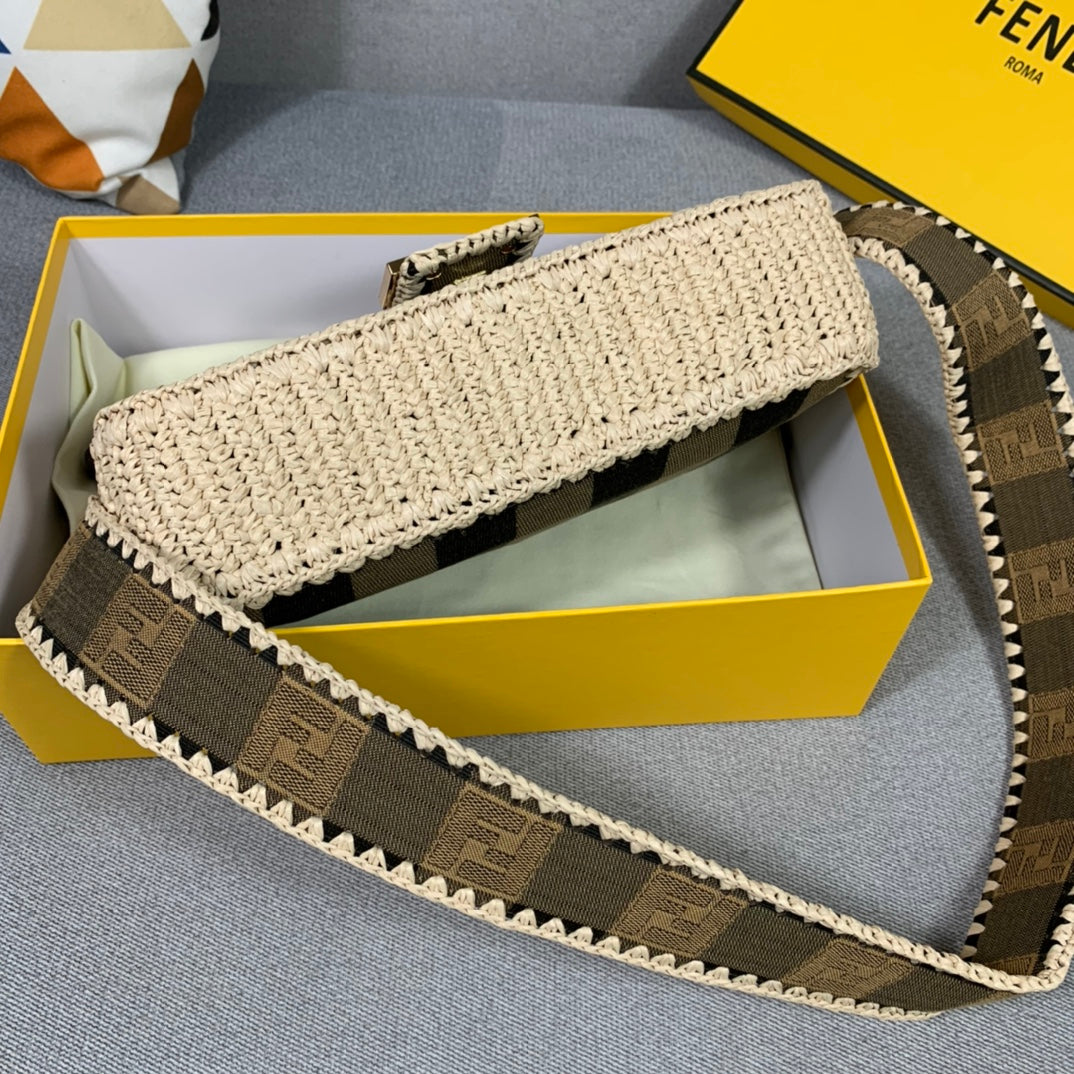 芬F家-Baguette-中型草編法棍包