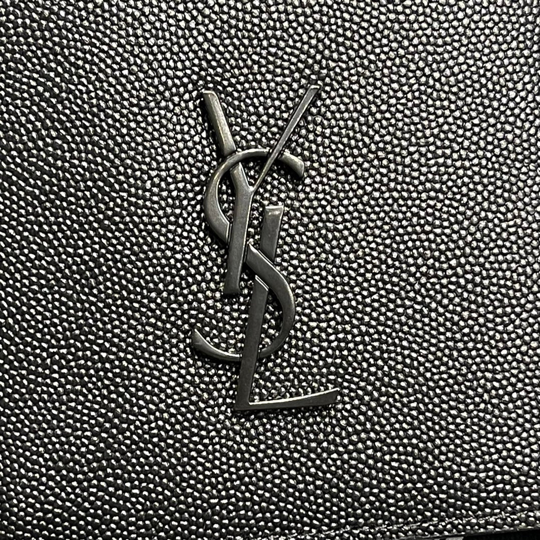 YSL 男士短款單隔層錢包