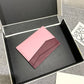 Loewe Plain Card Holder 多色拼接皮革卡包