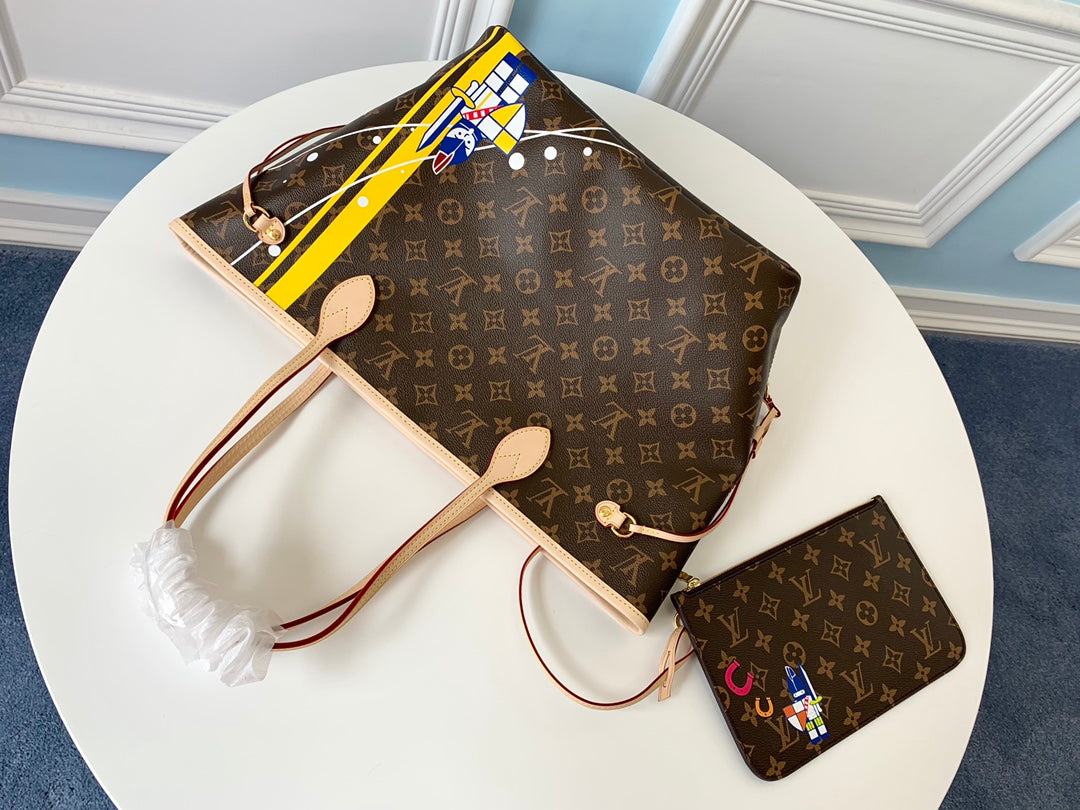 M40995 路L家-Neverfull 全新經典手袋 中號