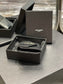 YSL 新品短夾 黑色銀扣