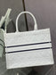 Dior Book Tote-小號36.5cm-秋冬絲絨菱格系列